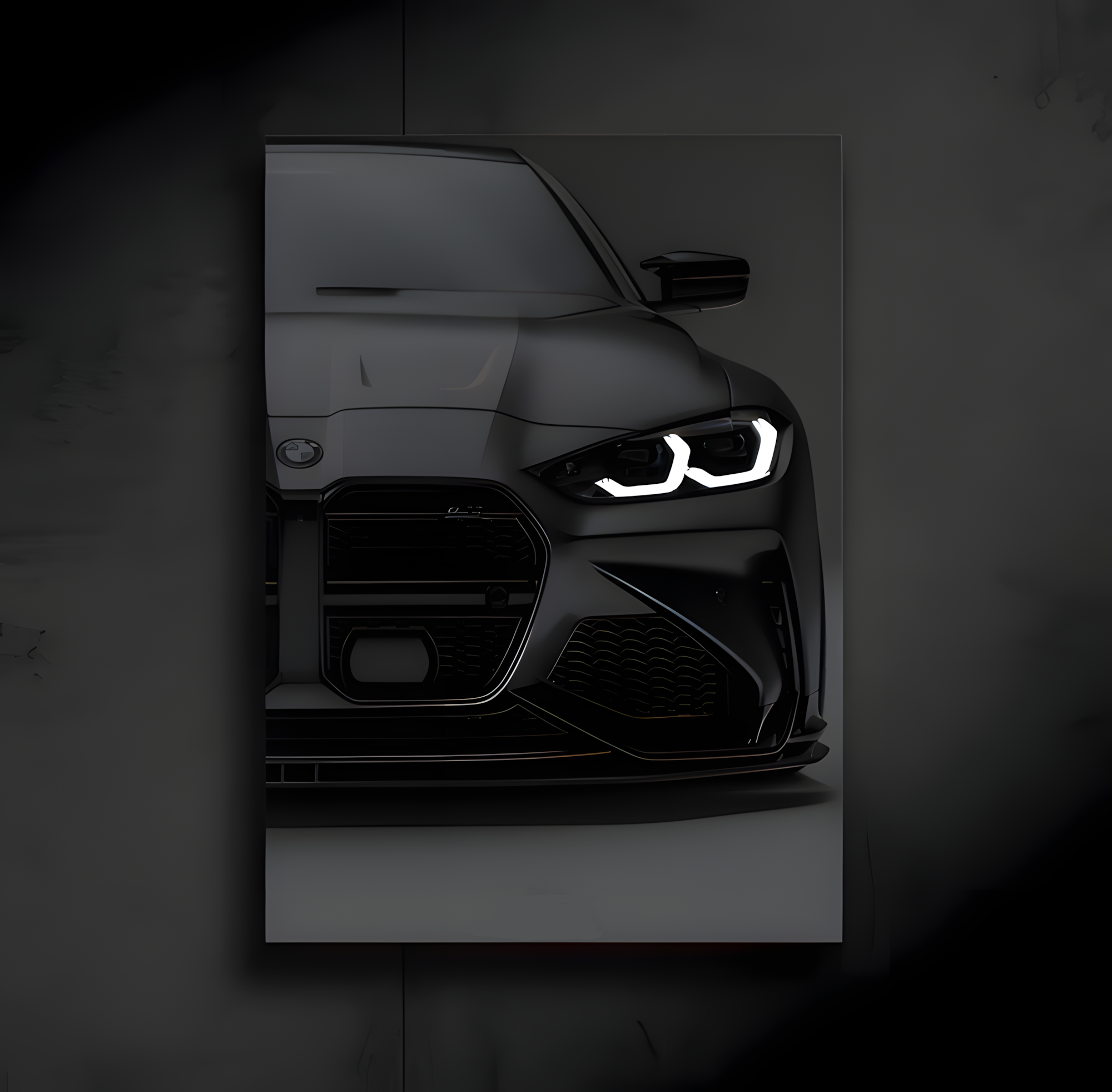 Cadre LED BMW M4 Competition